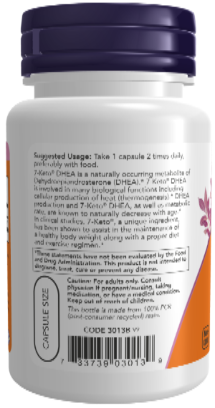 7-KETO 100 mg 120 Veg Capsules
