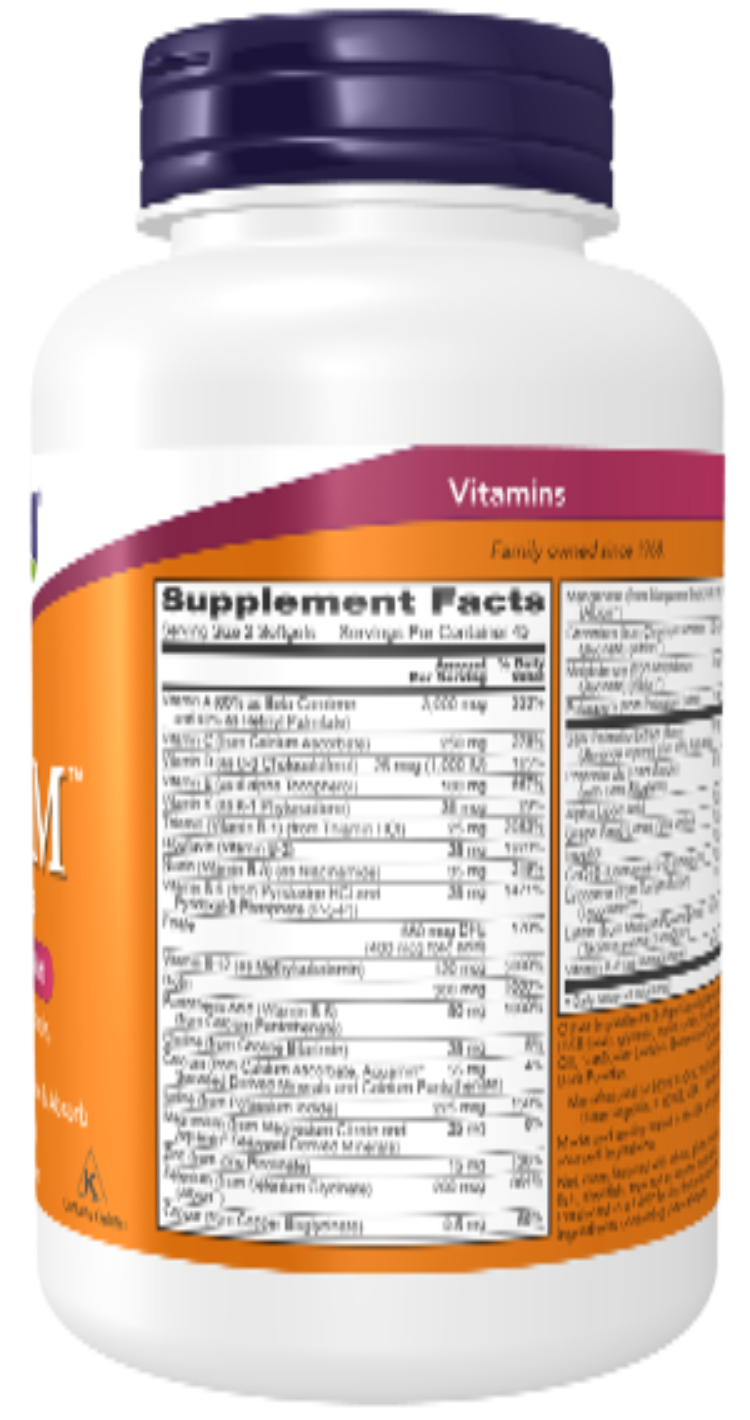 Adam Men's Multiple Vitamin 90 Softgels