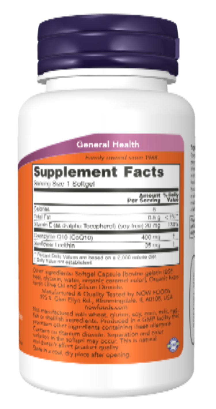 CoQ10 400 mg 30 Softgels