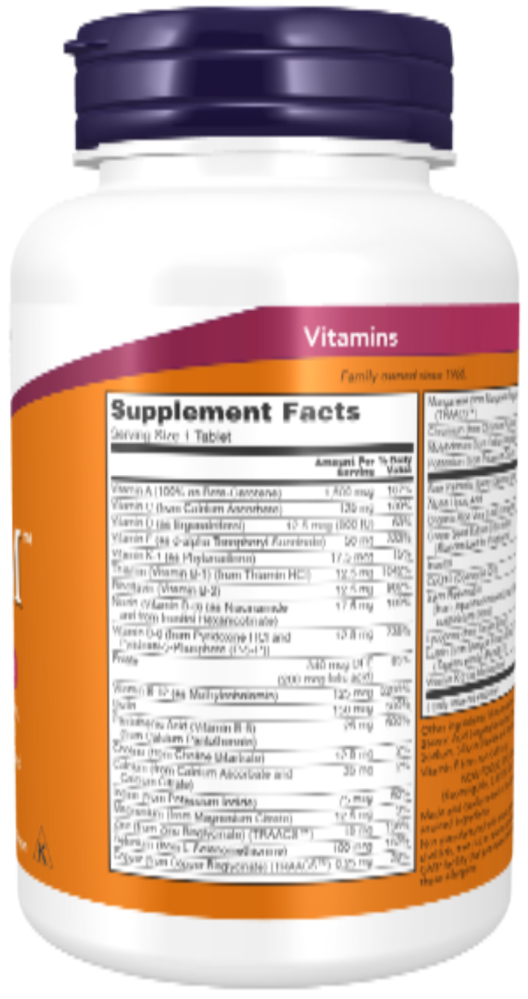 ADAM Men's Multiple Vitamin 120 Tablets