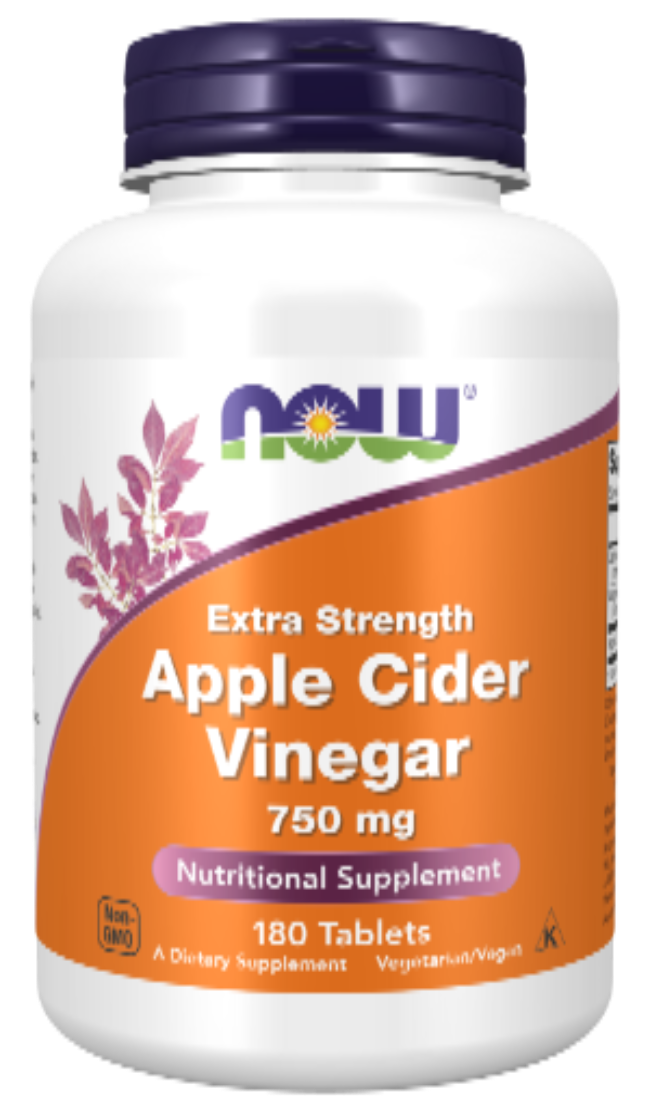 Apple Cider Vinegar Extra Strength 750 mg 180 Tablets
