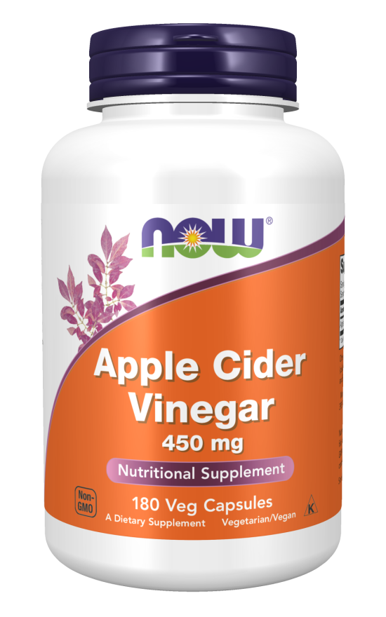 Apple Cider Vinegar 450 mg 180 Veg Capsules