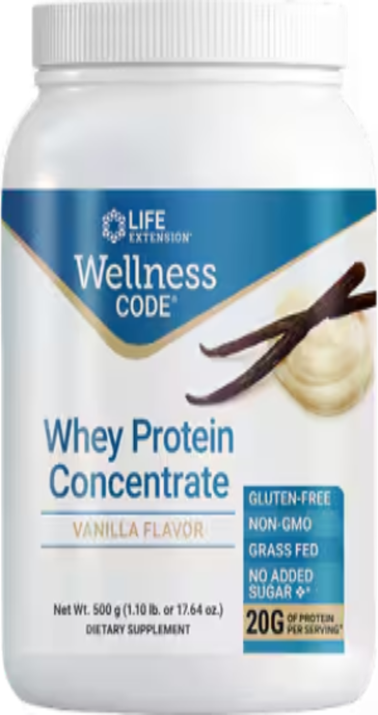 Wellness Code Whey Protein Concentrate (Vanilla) 500 Grams