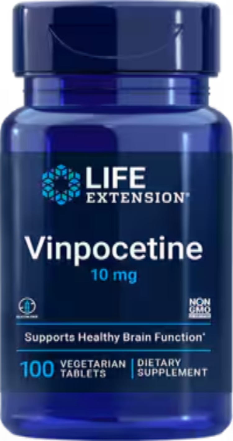 Vinpocetine 10 mg 100 Vegetarian Tablets
