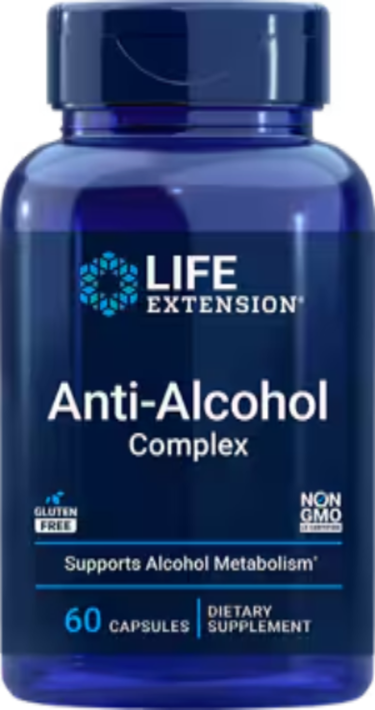 Anti-Alcohol Complex HepatoProtection Complex 60 Capsules