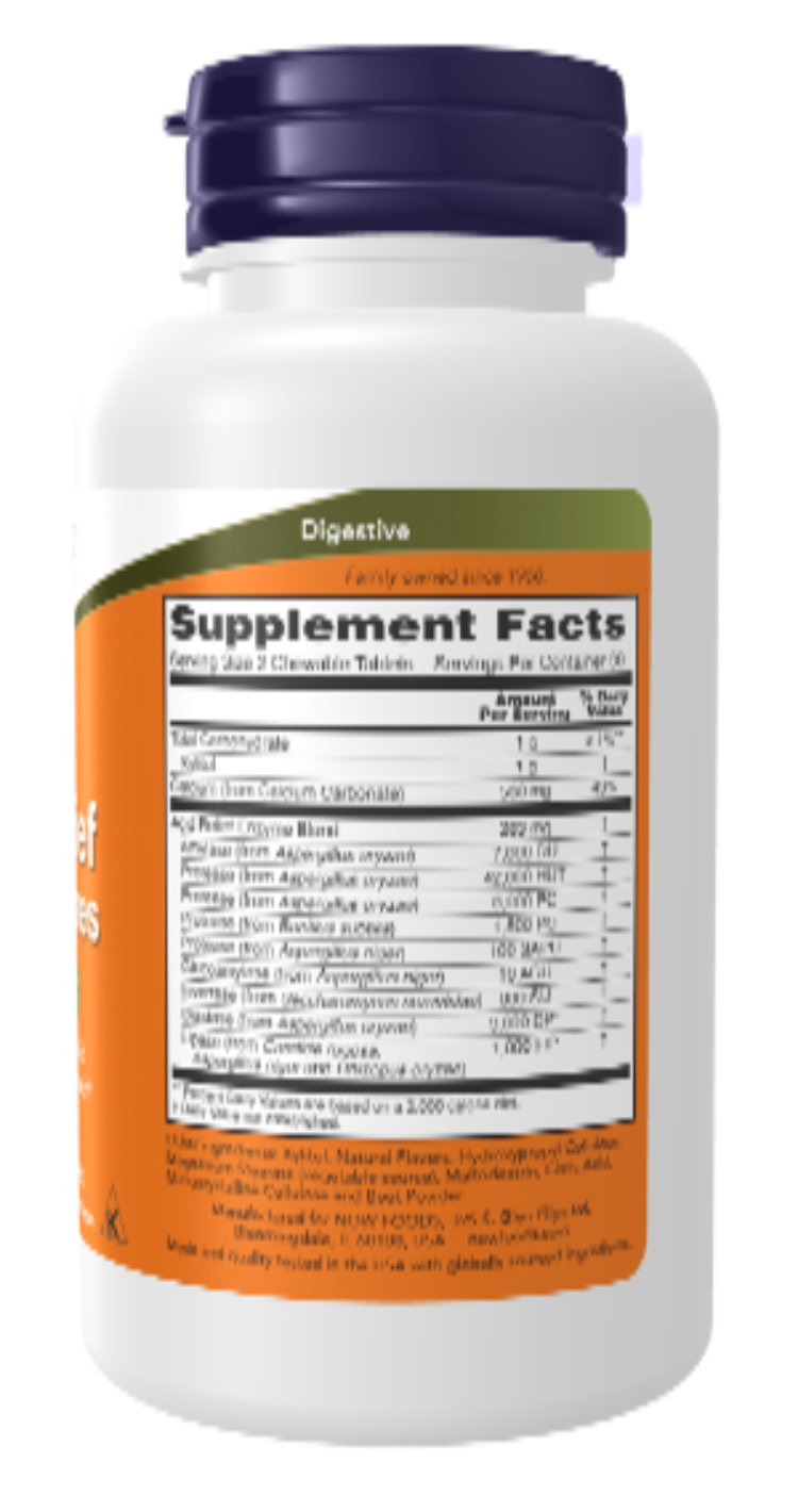 Acid Relief with Enzymes 60 Chewables