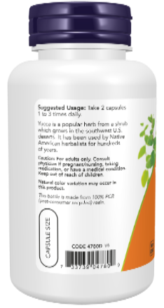 Yucca 500 mg 100 Veg Capsules