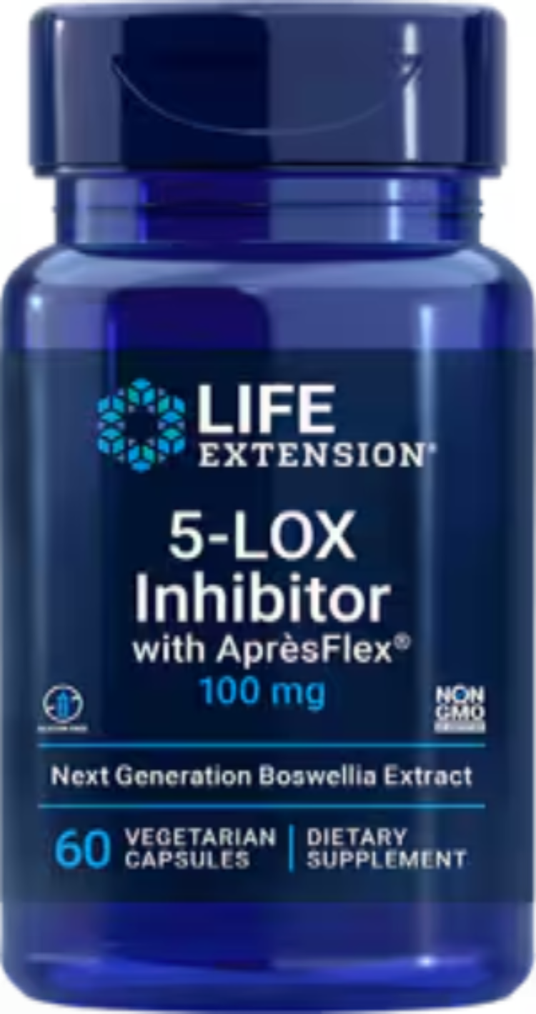 5-LOX Inhibitor with AprèsFlex 100 mg 60 Vegetarian Capsules