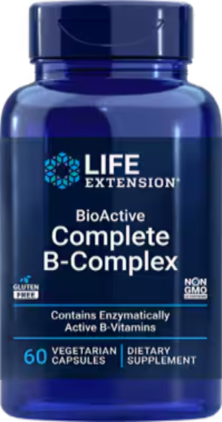 BioActive Complete B-Complex 60 Vegetarian Capsules