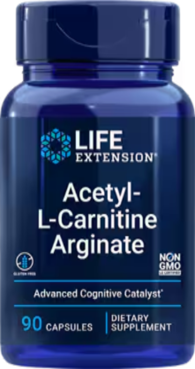 Acetyl-L-Carnitine Arginate 90 Capsules