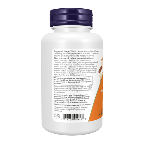 Probiotic Defense 90 Veg Capsules