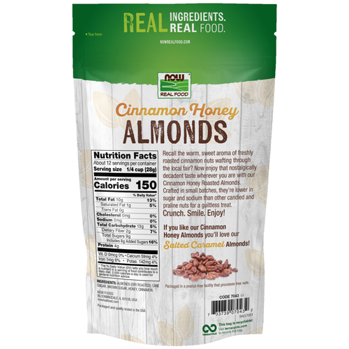 Almonds Cinnamon Honey 12 oz