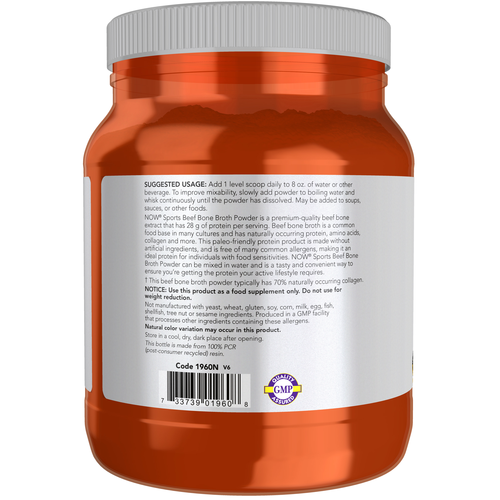 Bone Broth Beef Powder 1.2 Lb