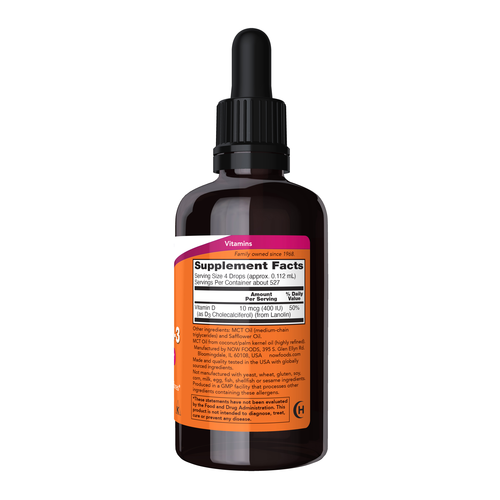 Vitamin D-3 Liquid 2 oz