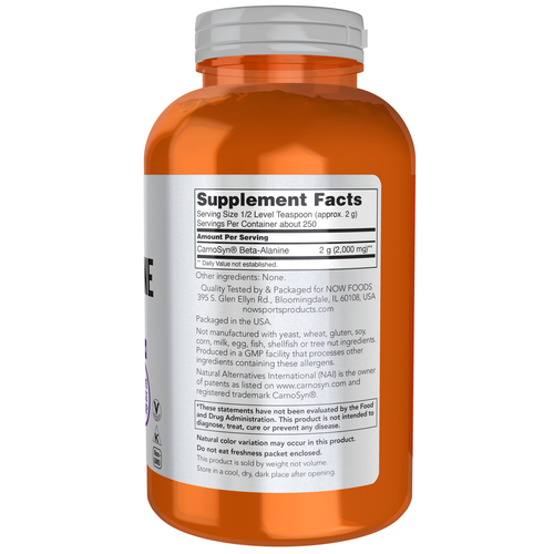 Beta-Alanine Powder 500 Grams