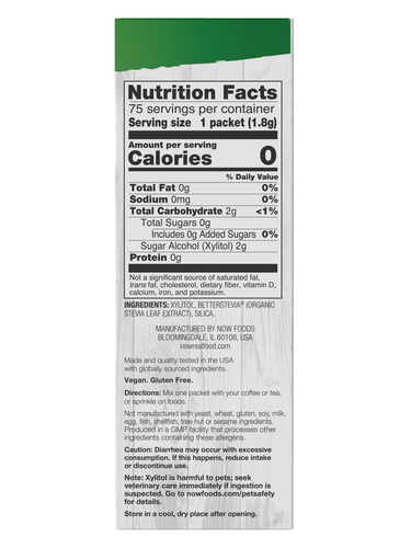 Xylitol Plus 75 Packets