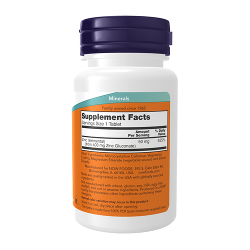 Zinc 50 mg 100 Tablets