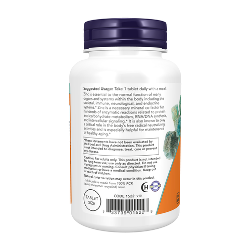 Zinc 50 mg 250 Tablets