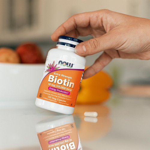 Biotin 10 mg 10,000 mcg 120 Veg Capsules