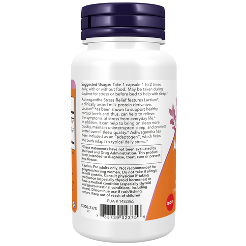 Ashwagandha Stress Relief 60 Veg Capsules