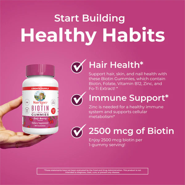 Biotin Gummies 60 ct