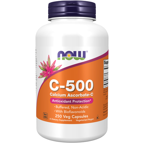 Vitamin C-500 Calcium Ascorbate-C 250 Veg Capsules