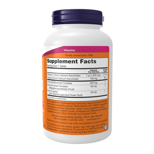 Vitamin C-1000 Complex Buffered 180 Tablets