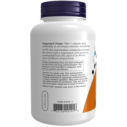 5-HTP 50 mg 180 Veg Capsules