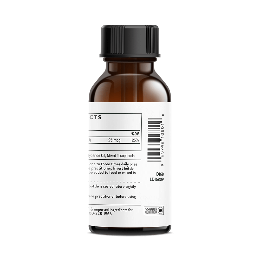 Vitamin D Liquid - 1 fl. oz 30 ml