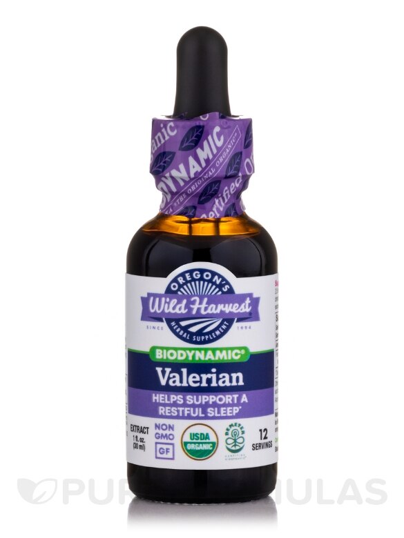 Valerian Biodynamic Herbal Tonic 1 oz