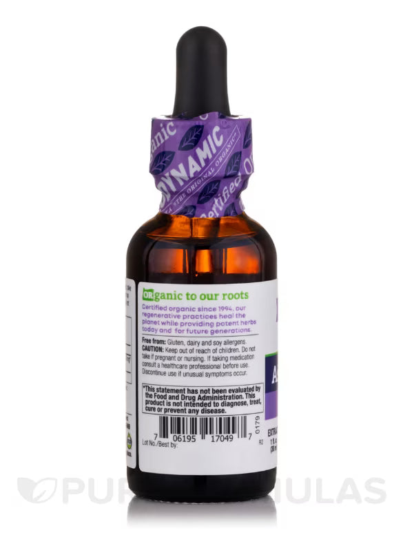Ashwagandha Biodynamic Herbal Tonic 2 oz