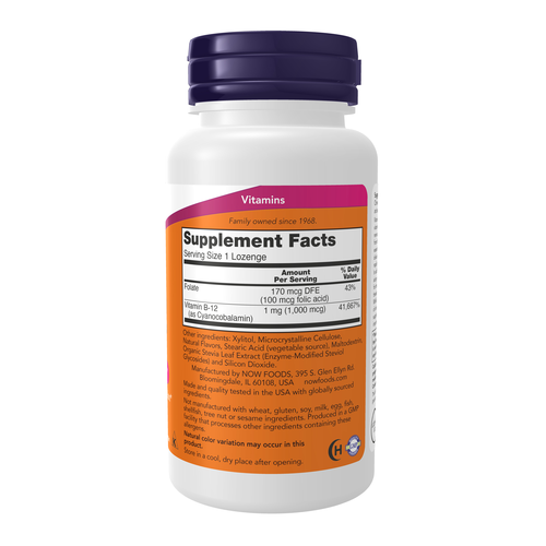Vitamin B-12 1000 mcg 250 Lozenges