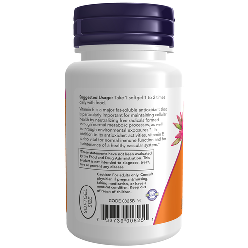 Vitamin E-200 D-Alpha Tocopheryl 100 Softgels