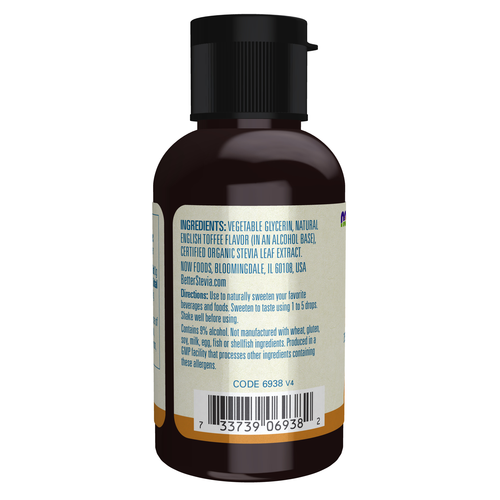BetterStevia Liquid English Toffee 2 oz