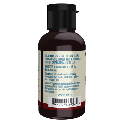 BetterStevia Liquid Cinnamon Vanilla 2 oz