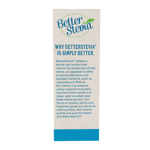 BetterStevia Balance with Chromium & Inulin Packets 100/Box