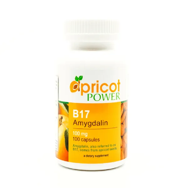 Apricot Power B17 Amygdalin 100mg Capsules