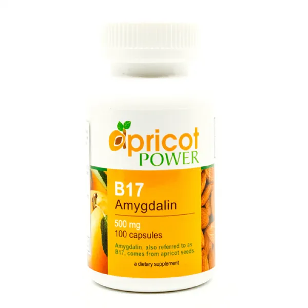 Apricot Power B17 Amygdalin 500mg Capsules