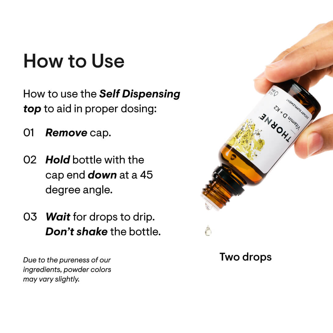 Vitamin D + K2 Liquid - 1 fl. oz 30 ml
