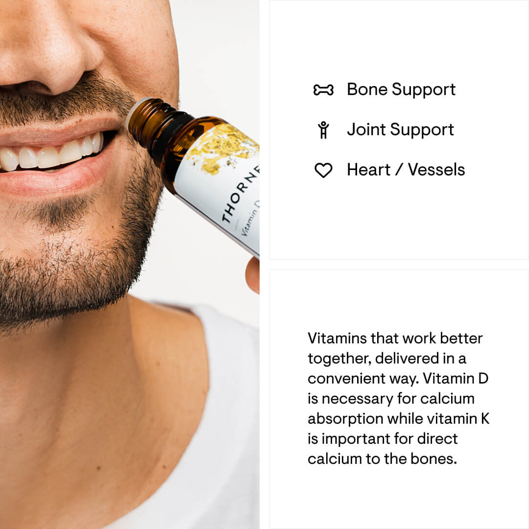 Vitamin D + K2 Liquid - 1 fl. oz 30 ml