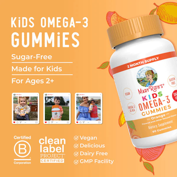 Vegan Kids Omega-3 Gummies 60 ct
