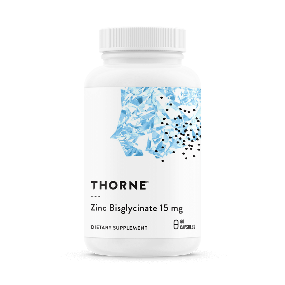 Zinc Bisglycinate 15 mg - 60 Capsules