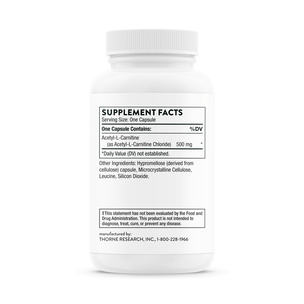 Acetyl-L-Carnitine 500 mg - 60 Capsules