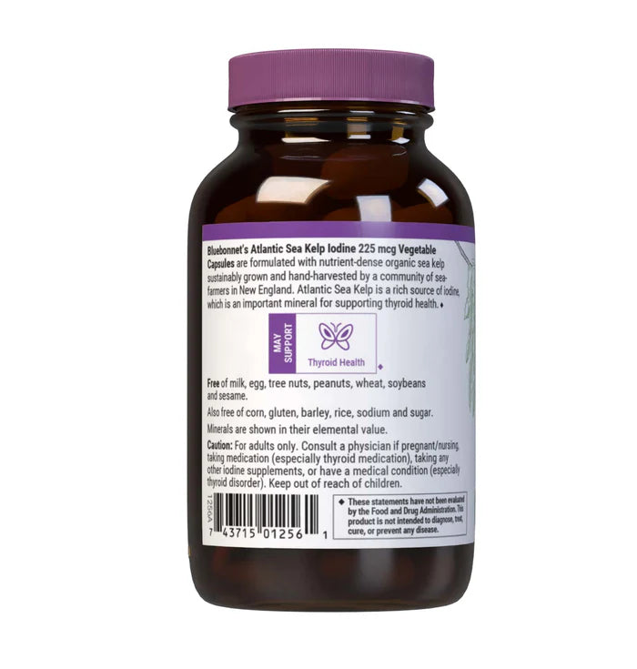 ATLANTIC SEA KELP IODINE 225 mcg 120 VCAPS
