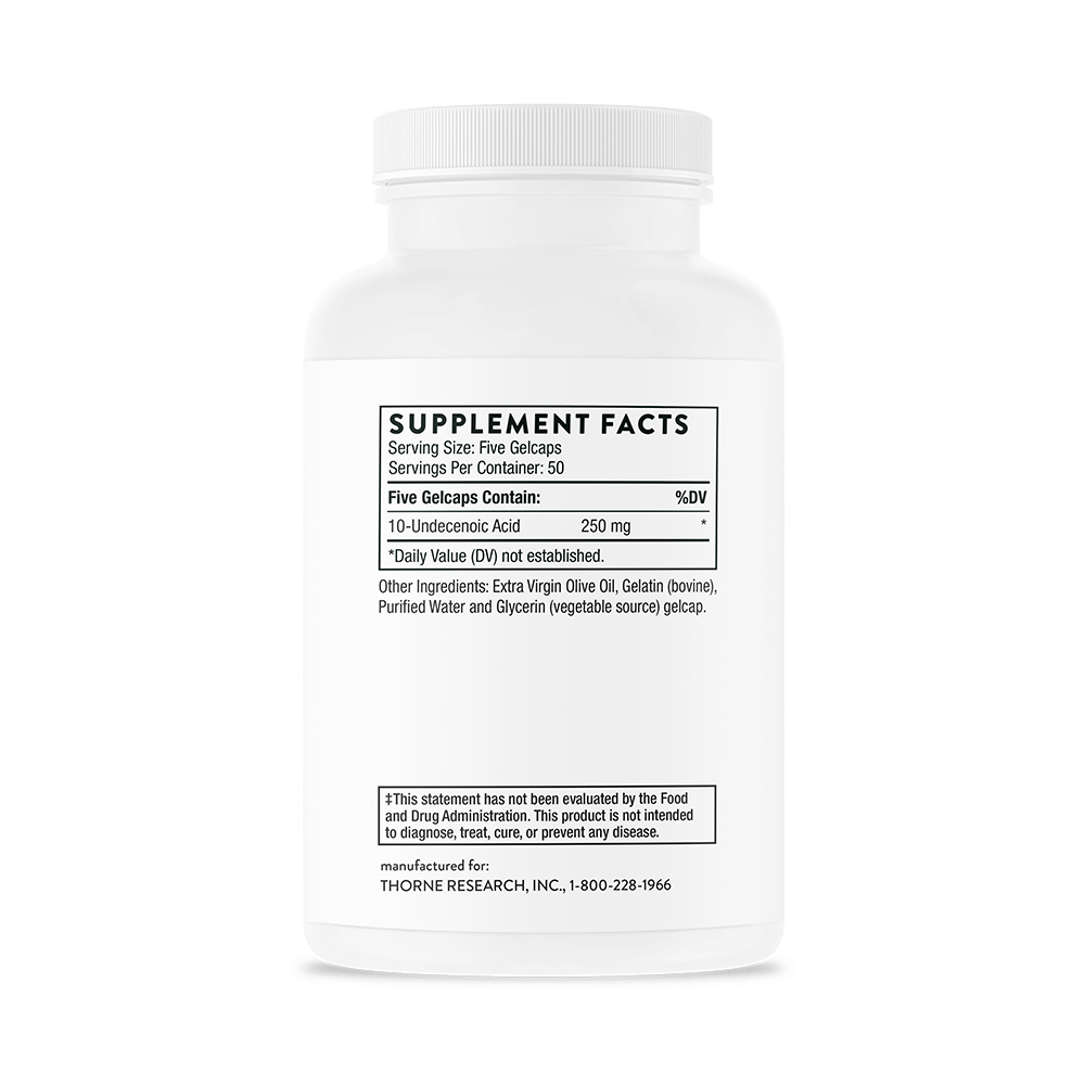Undecylenic Acid - 250 Gelcaps