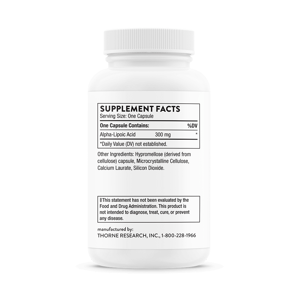 Alpha Lipoic Acid - 60 Capsules