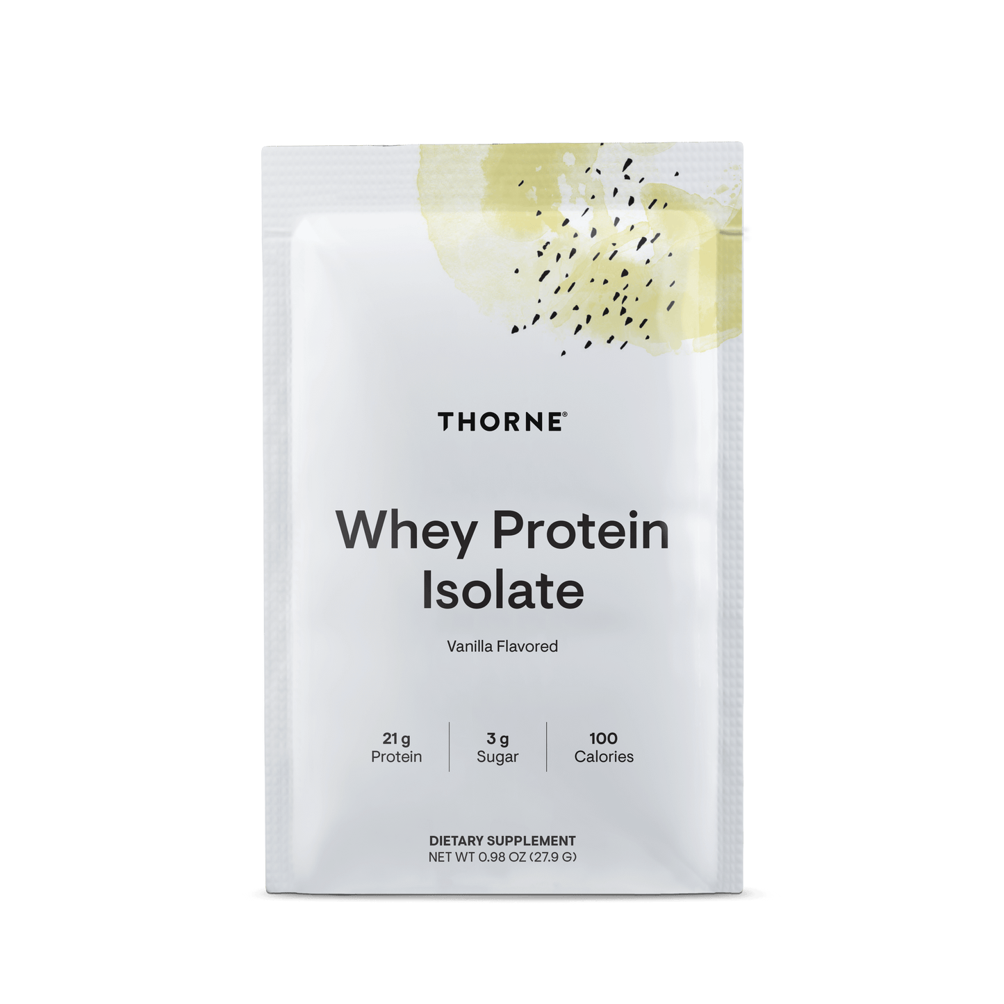 Whey Protein Isolate Vanilla Flavored - 14 Packets