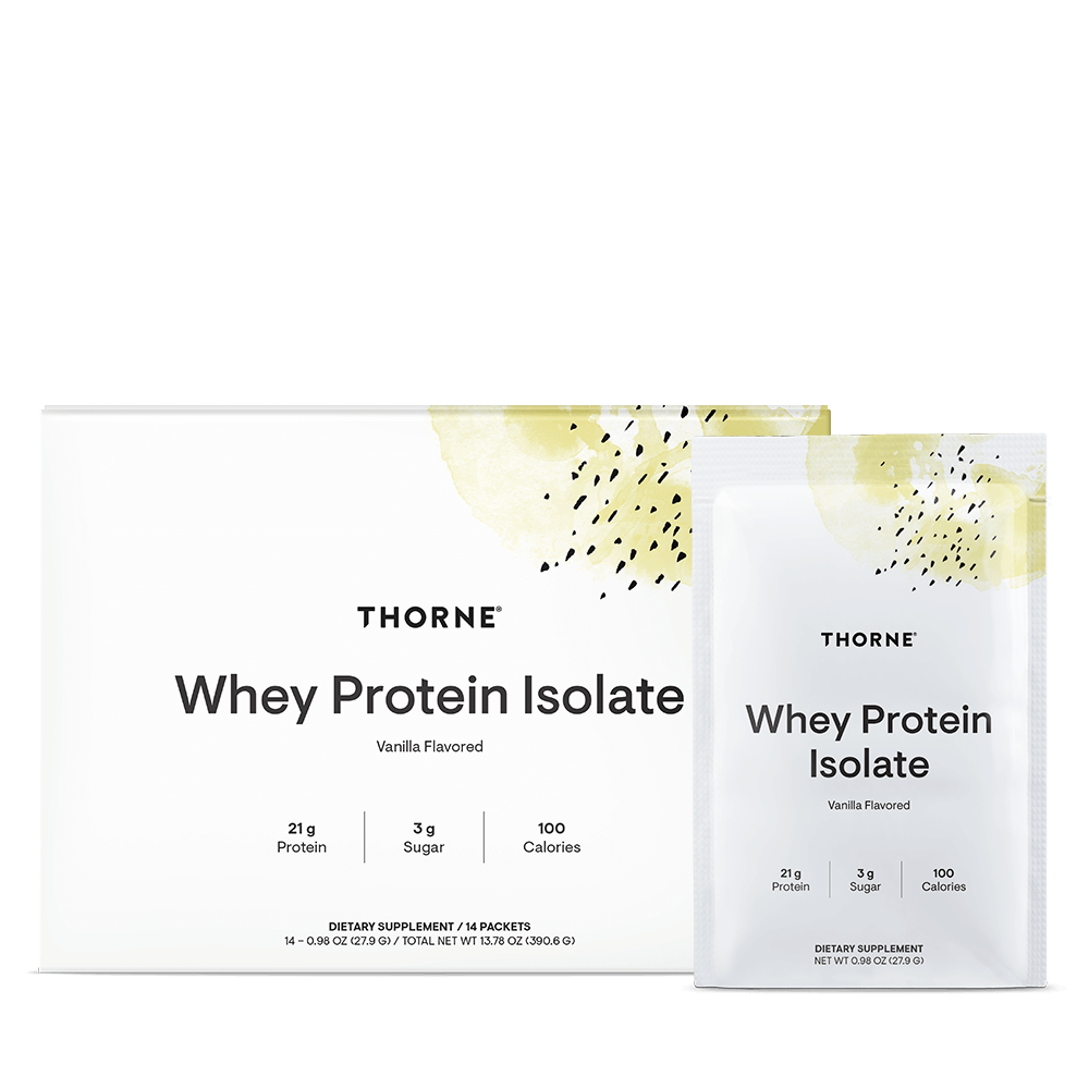 Whey Protein Isolate Vanilla Flavored - 14 Packets