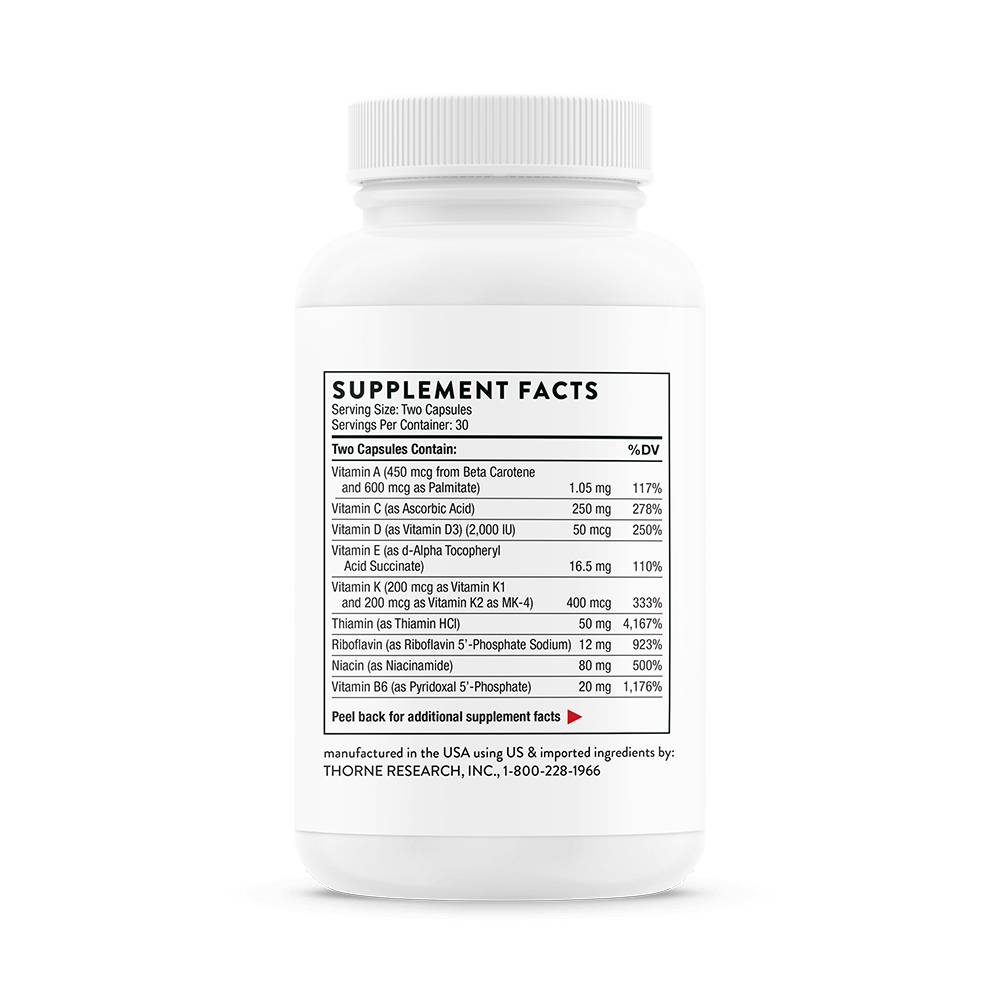 Basic Nutrients 2/Day NSF Certified for Sport - 60 Capsules