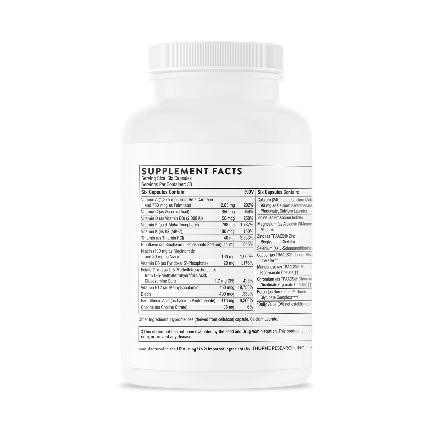 Women's Multi 50+ Multi without Copper and Iron - 180 Capsules